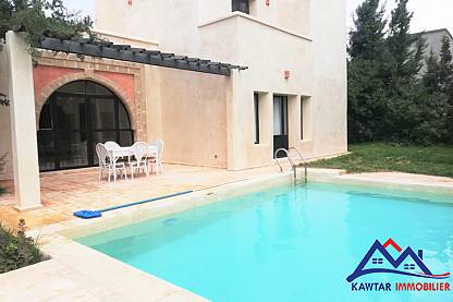 Villa à Ghazoua avec piscine