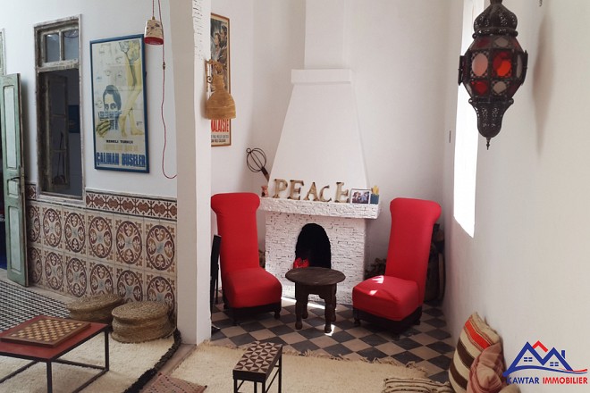 Vente: Atypique riad 5 chambres au coeur de la médina d'Essaouira 18