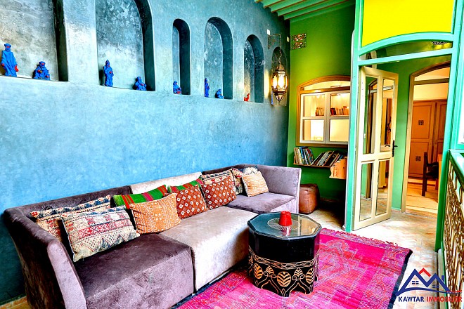 Élégant Riad Authentique de 6 Chambres avec Terrasse et Vue Panoramique 17