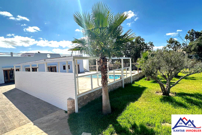 À vendre — Superbe villa à Ghazoua, à seulement 8 km d’Essaouira, sur la route d’Agadir. 1