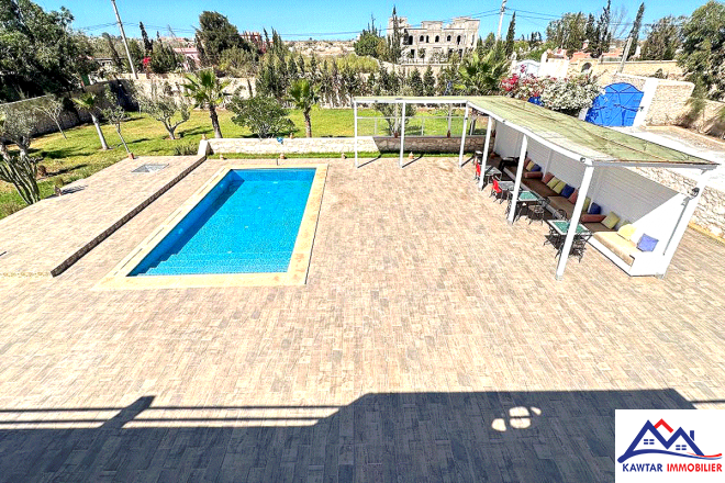 À vendre — Superbe villa à Ghazoua, à seulement 8 km d’Essaouira, sur la route d’Agadir. 6