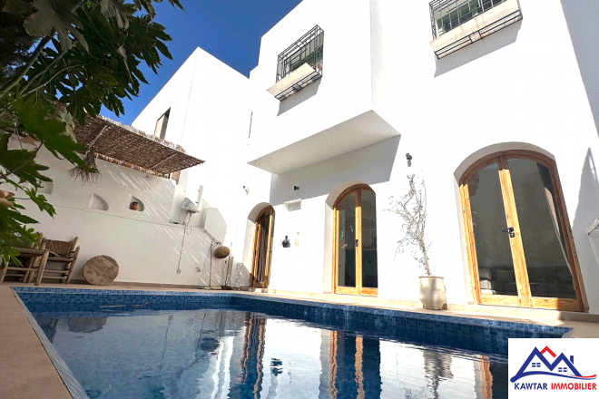 À vendre – Villa composée de deux appartements à Ghazoua, Essaouira 1