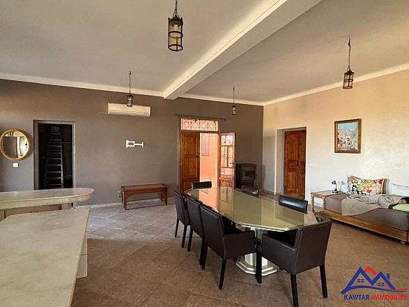 Villa de plain-pied à louer – non meublée – Route de Fès 2