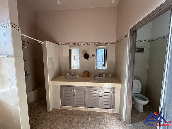 Villa de plain-pied à louer – non meublée – Route de Fès 18