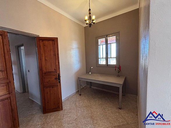 Villa de plain-pied à louer – non meublée – Route de Fès 20