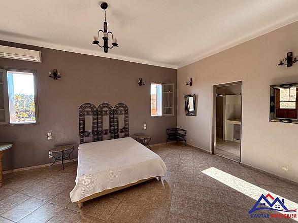 Villa de plain-pied à louer – non meublée – Route de Fès 12