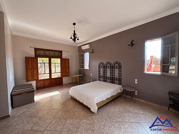 Villa de plain-pied à louer – non meublée – Route de Fès 11