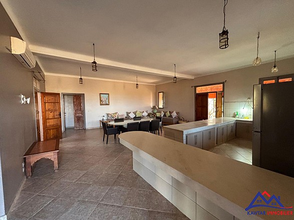 Villa de plain-pied à louer – non meublée – Route de Fès 7