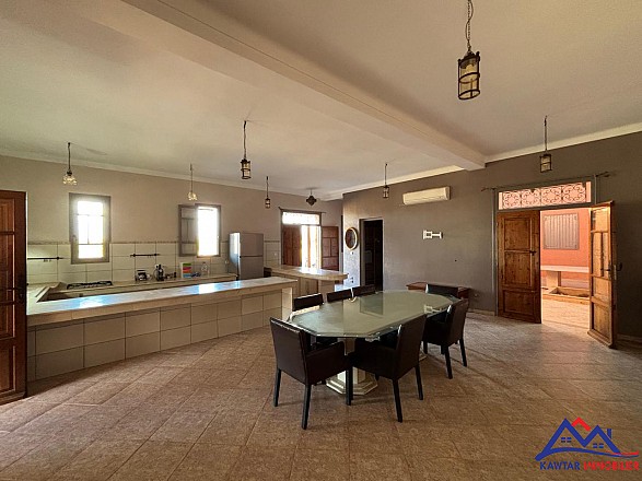 Villa de plain-pied à louer – non meublée – Route de Fès 9