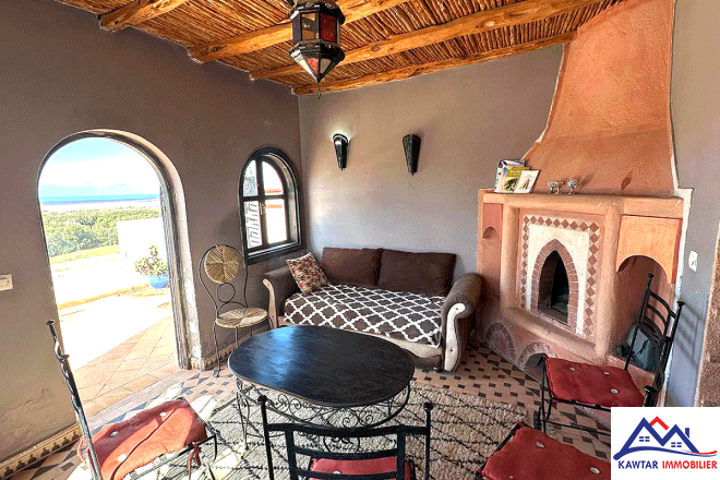 Superbe maison rénovée à Diabat – Vue panoramique golf & océan 13