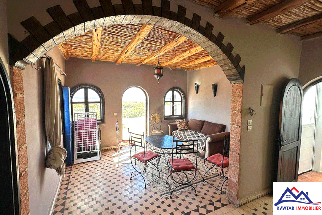 Superbe maison rénovée à Diabat – Vue panoramique golf & océan 15