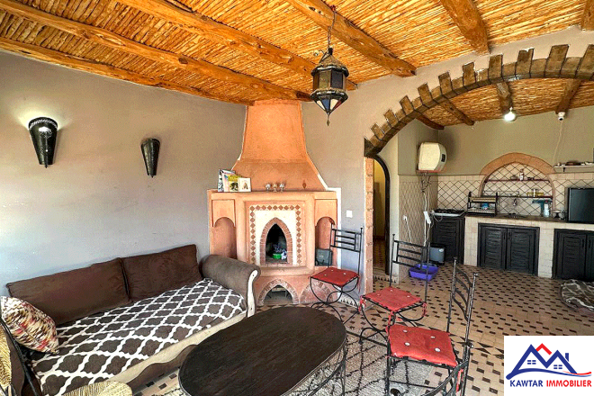 Superbe maison rénovée à Diabat – Vue panoramique golf & océan 17