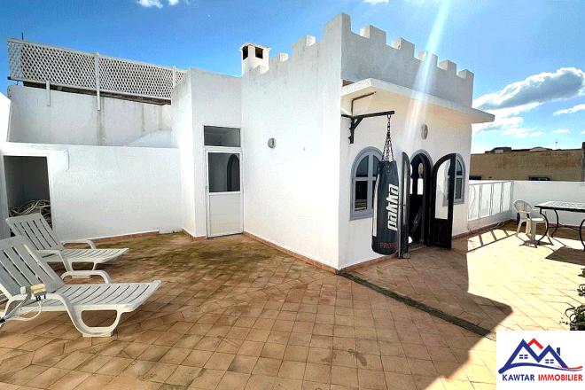 Superbe maison rénovée à Diabat – Vue panoramique golf & océan 20