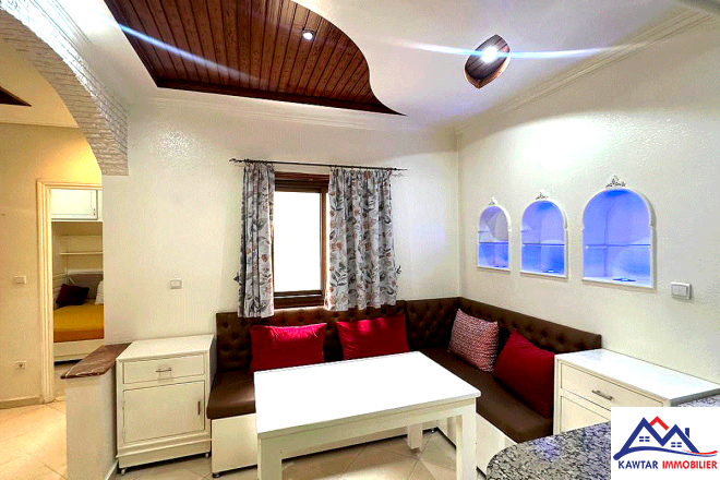 À vendre – Appartement lumineux et meublé à Erraounak 13