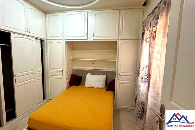 À vendre – Appartement lumineux et meublé à Erraounak 7