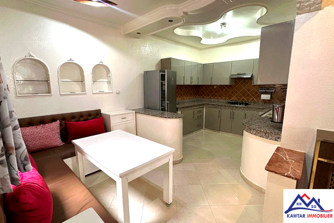 À vendre – Appartement lumineux et meublé à Erraounak 5