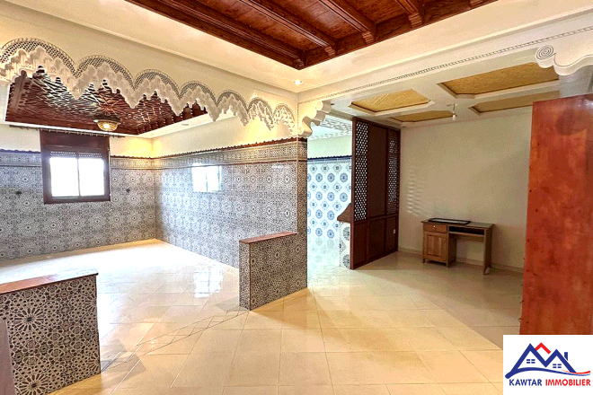 À vendre – Appartement lumineux et meublé à Erraounak 2