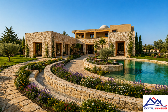 villa semi finie avec piscine sur la route de Marrakech 7