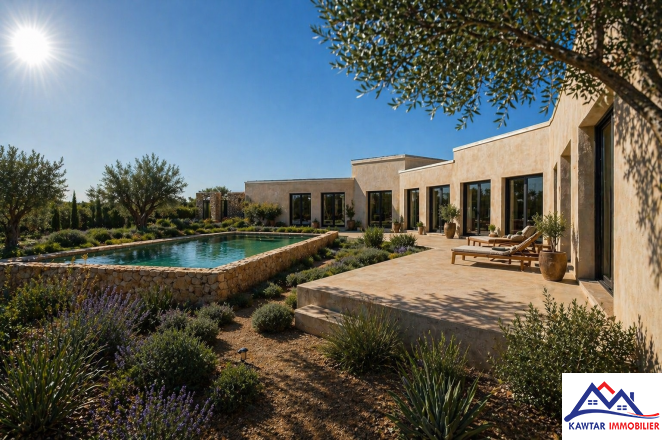 Villa avec piscine vendue finie 1