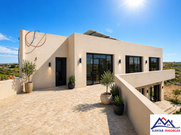 Villa Titrée Semi-Finie à Vendre – Terrain 1000 m² / Surface Habitable 240 m² 2