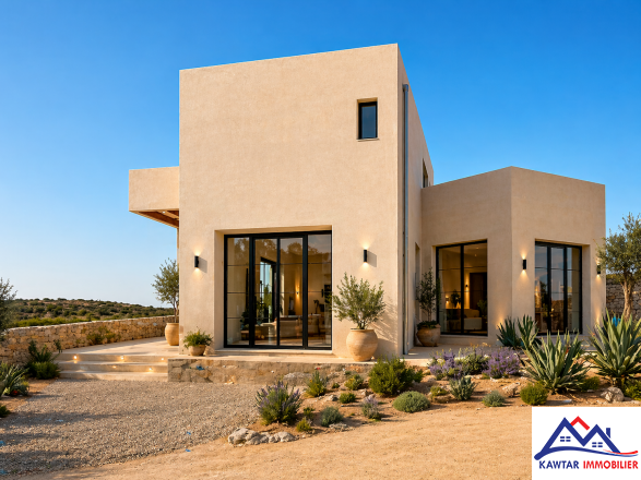 Villa Titrée Semi-Finie à Vendre – Terrain 1000 m² / Surface Habitable 240 m² 9