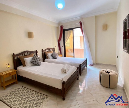 À louer – Bel appartement de 93 m² sur le Boulevard Allal El Fassi  8
