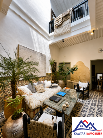 RARE OPPORTUNITÉ AU CŒUR DE LA MÉDINA D’ESSAOUIRA – RIAD DE CHARME AVEC VUE PANORAMIQUE ET FORT POTENTIEL 4