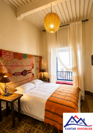 RARE OPPORTUNITÉ AU CŒUR DE LA MÉDINA D’ESSAOUIRA – RIAD DE CHARME AVEC VUE PANORAMIQUE ET FORT POTENTIEL 6