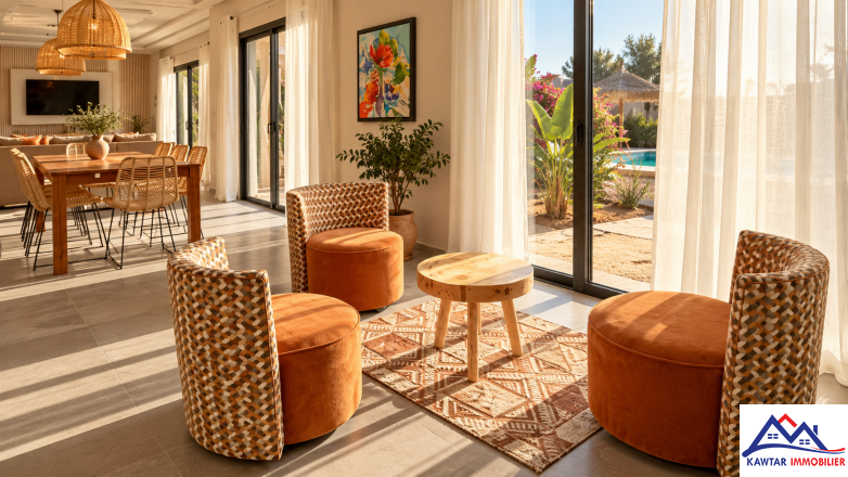 Superbe villa neuve avec piscine et jardin clos – À quelques minutes d’essaouira 3