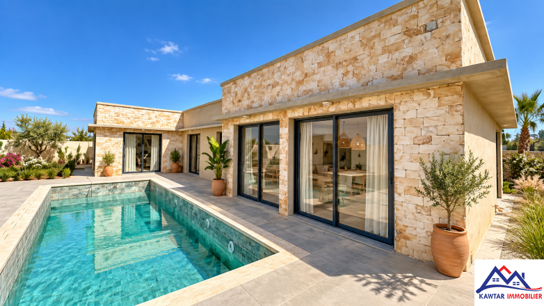 Superbe villa neuve avec piscine et jardin clos – À quelques minutes d’essaouira 5