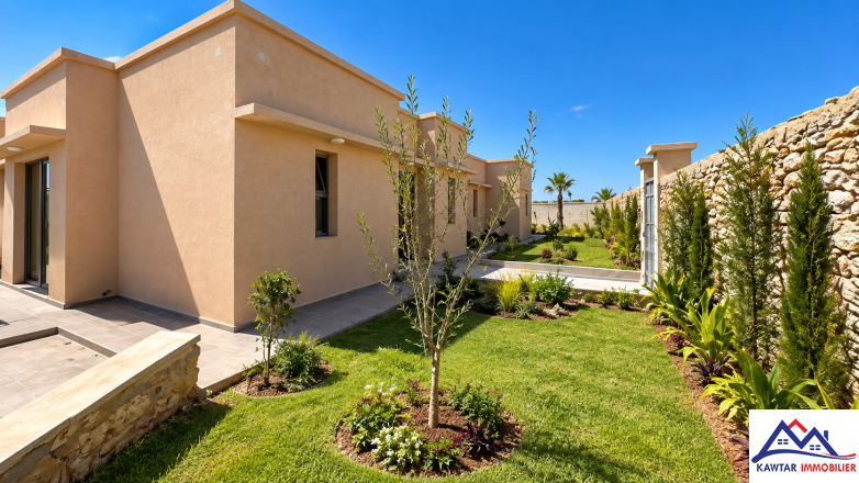 Villa contemporaine neuve de plain-pied avec piscine sur terrain de 1 000 m² – Douar Larab, Essaouira 3