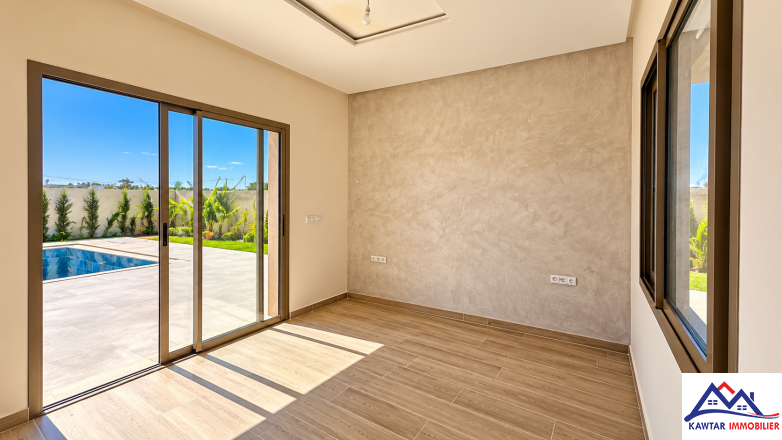Villa contemporaine neuve de plain-pied avec piscine sur terrain de 1 000 m² – Douar Larab, Essaouira 5