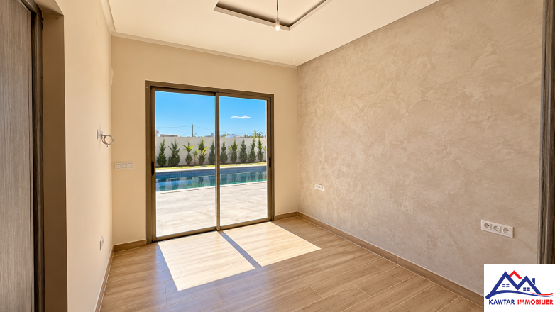 Villa contemporaine neuve de plain-pied avec piscine sur terrain de 1 000 m² – Douar Larab, Essaouira 8