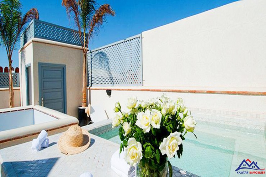 Riad de luxe designer avec jaccuzzi