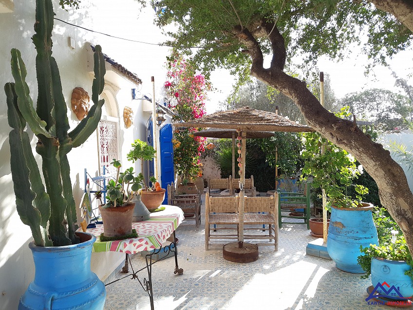 Jolie  villa stylée 4 chambres à Ghazoua