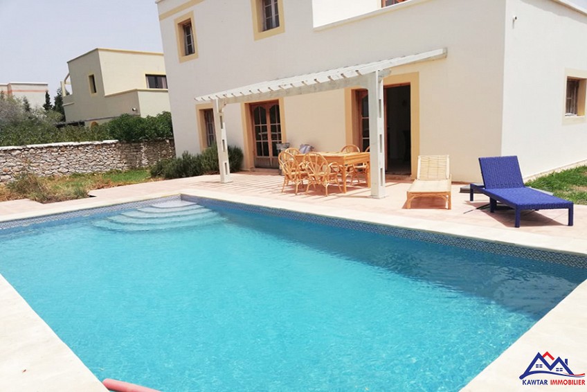 Villa 4 chambres avec piscine à Ghazoua