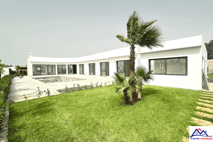 Villa d’Exception en Phase de Finition à Douar Laarab, à 10 Minutes d’Essaouira