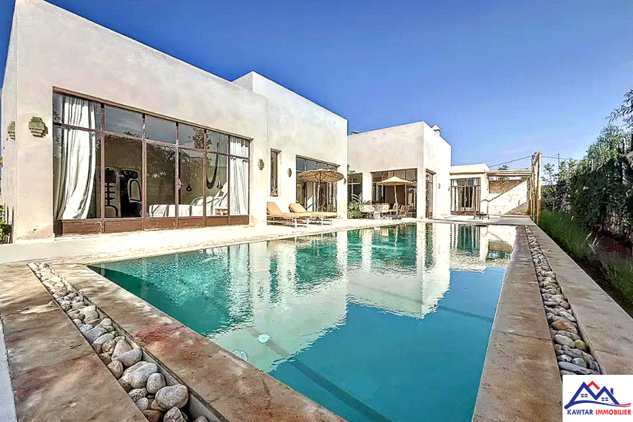 Jolie villa à vendre à Ghazoua – À 8 km d’Essaouira