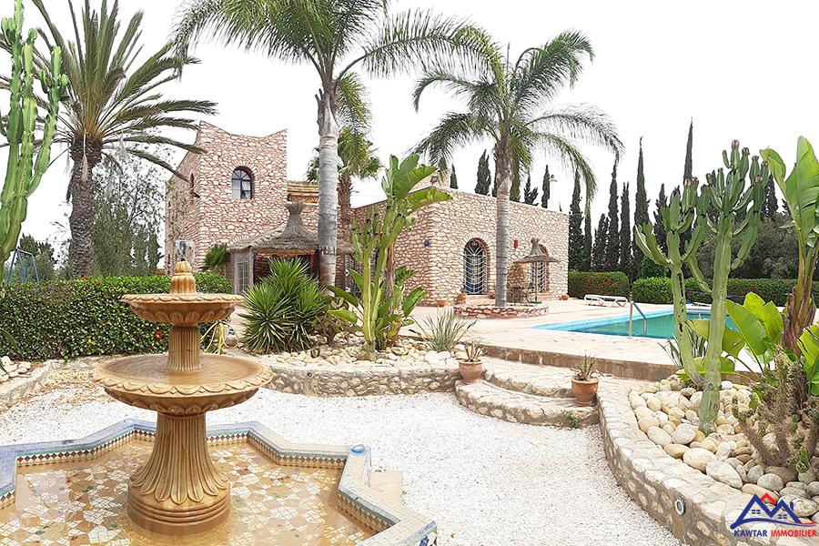  Villa en pierre à 18 km d’Essaouira.