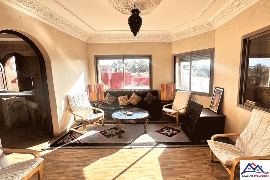 Description de Villa en Location Longue Durée – Elghazoua, à 8 km d'Essaouira