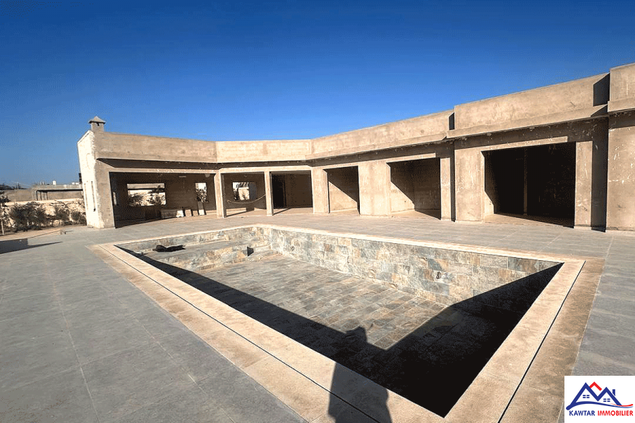 Villa d’Exception en Phase de Finition à Douar Laarab, à 10 Minutes d’Essaouira