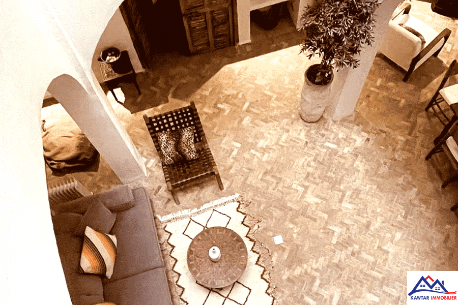 À Vendre – Superbe Riad Bohème avec Vue Mer au Cœur de la Médina d’Essaouira