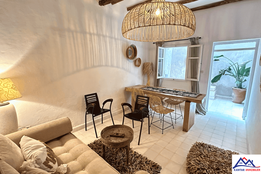 magnifique appartement dans l'ancienne médina