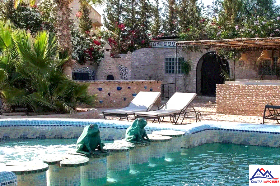 Domaine de 1,1 hectare clos de murs en pierres – À 27 km d’Essaouira