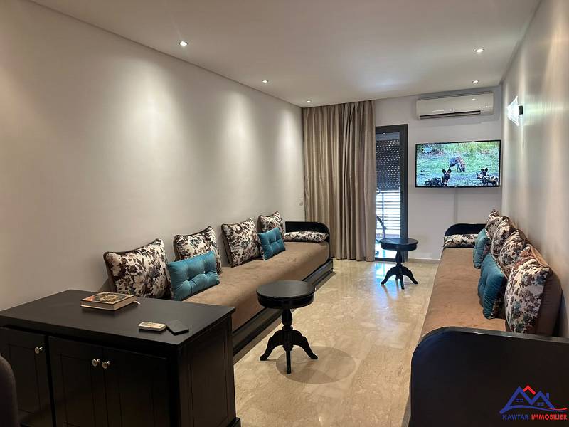 Appartement meublé à louer – Guéliz