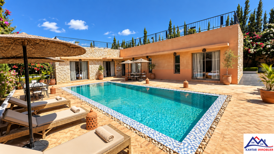 Maison paisible avec piscine privée à 7 minutes d’Essaouira
