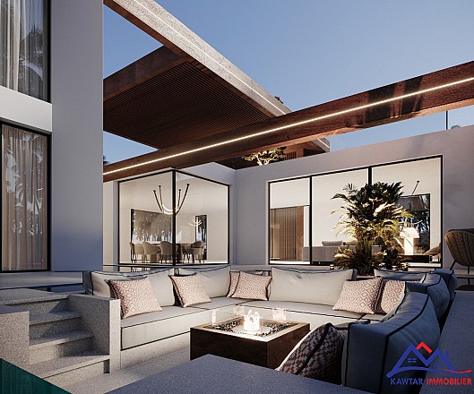 Nouveau Projet de Villas sur la Route d'Amzmiz 6