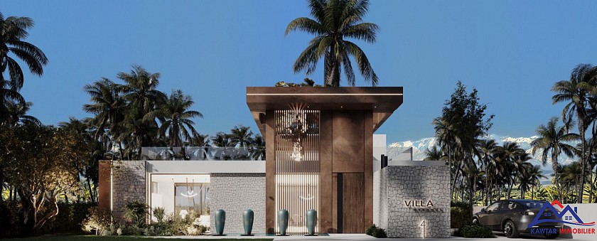 Nouveau Projet de Villas sur la Route d'Amzmiz 9