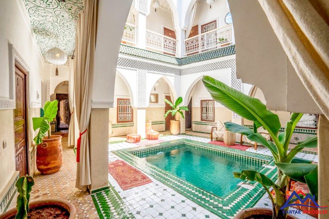 Riad d’Exception à Vendre – Maison d’Hôtes 1