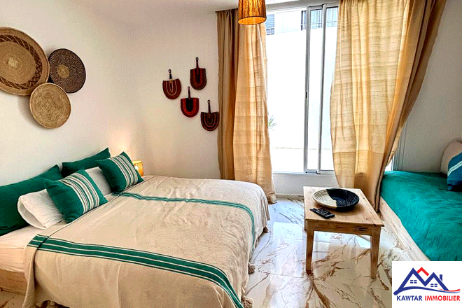 Appartement moderne meublé à deux pas de la plage – Quartier des Dunes 2